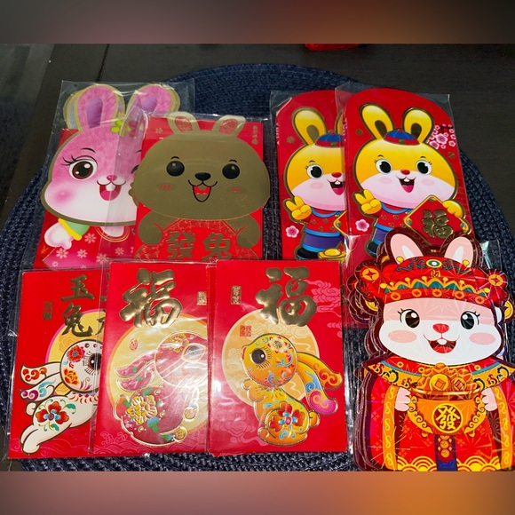 Bunny Red Envelopes - Picture 2 of 2